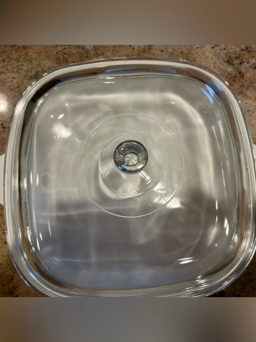 Corningware “Blue Trefoil” 10” Casserole Baker w/Pyrex Lid P-12-C 2.5Qt